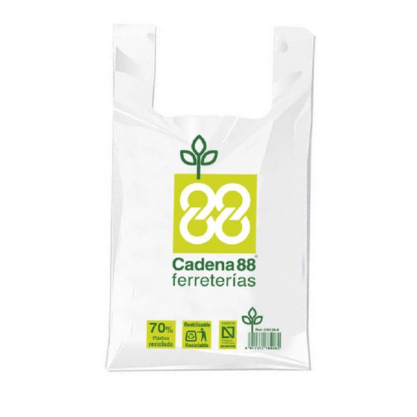 Bolsa ecológica Cadena88 tipo camiseta