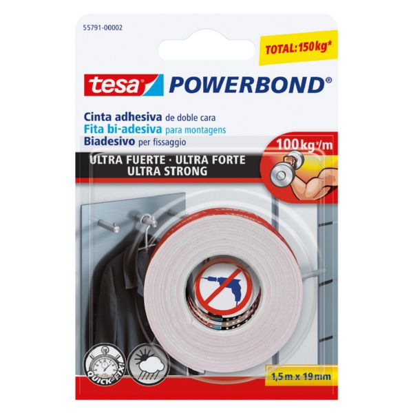 Cinta doble cara Tesa PowerBond