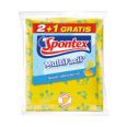 BAYETA AMARILLA MULTIUSOS SPONTEX 2+1 